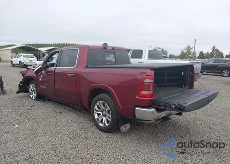 2021 Ram 1500 Limited Longhorn 4X4 5'7 Box from USA, damaged, VIN 1C6SRFKM8MN624663